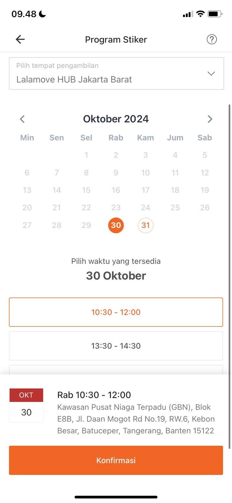 pilih jam