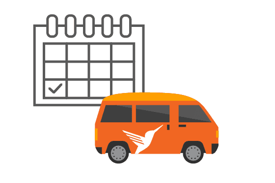 定期便のアイコン