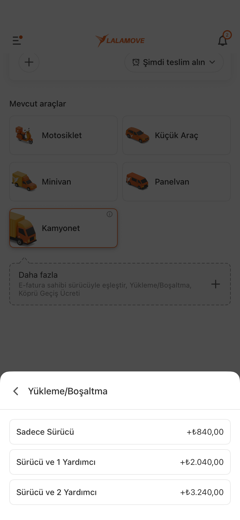 yukleme bosaltma kamyonet (1)